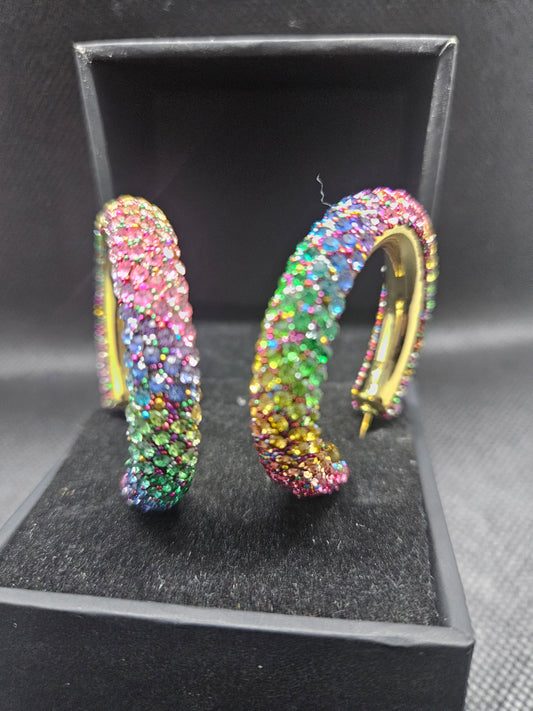 RAINBOW COLOR C EARRINGS